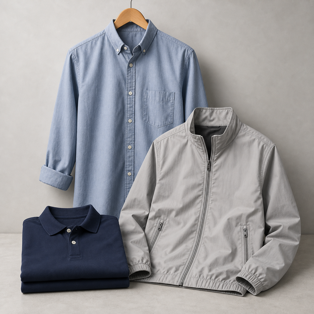 Jaket Pria Tahan Angin